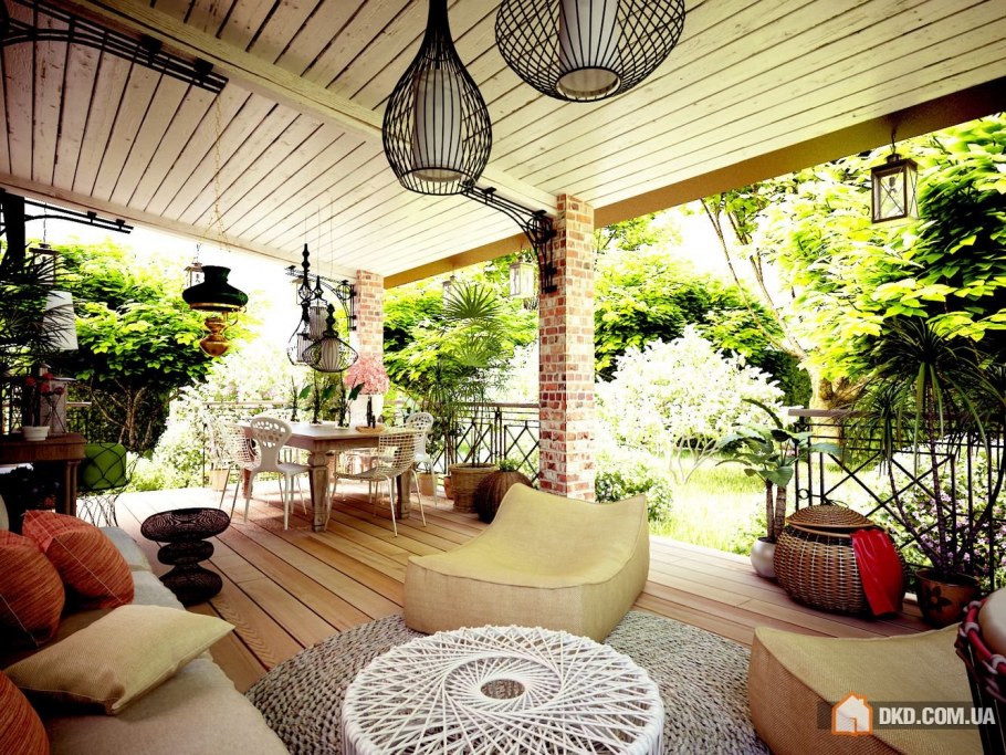 Интерьер террасы