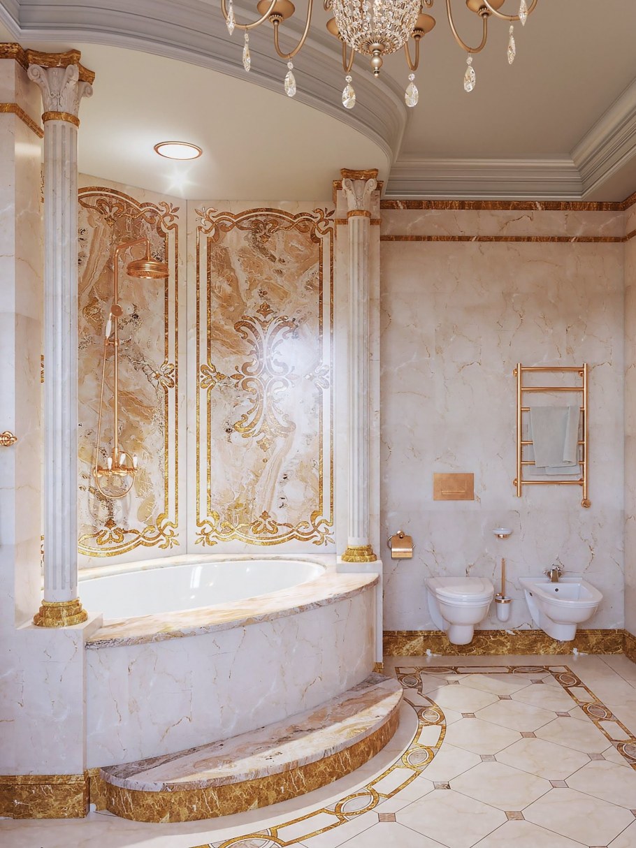 Ванная в стиле Барокко