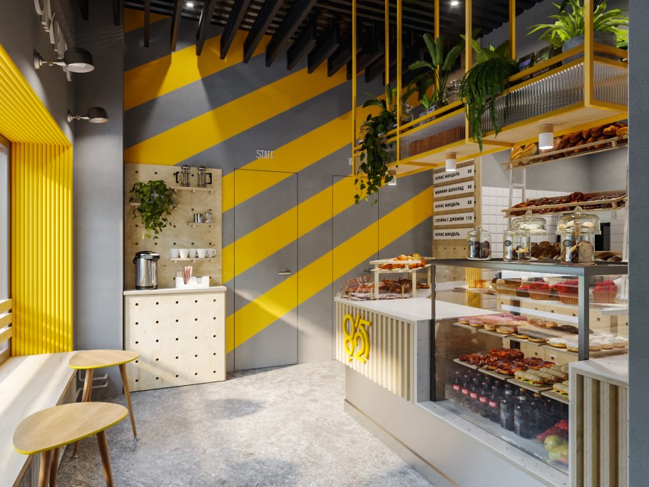 Кухня в кондитерской