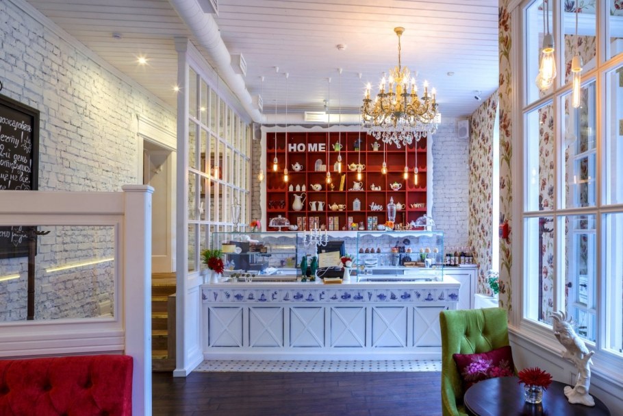 Интерьер пекарни