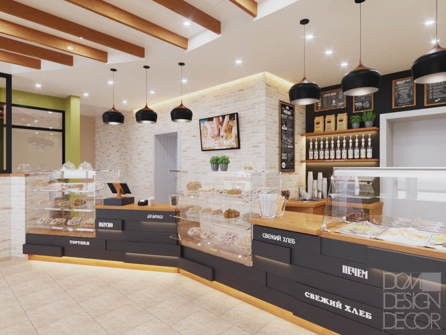 Стильная пекарня
