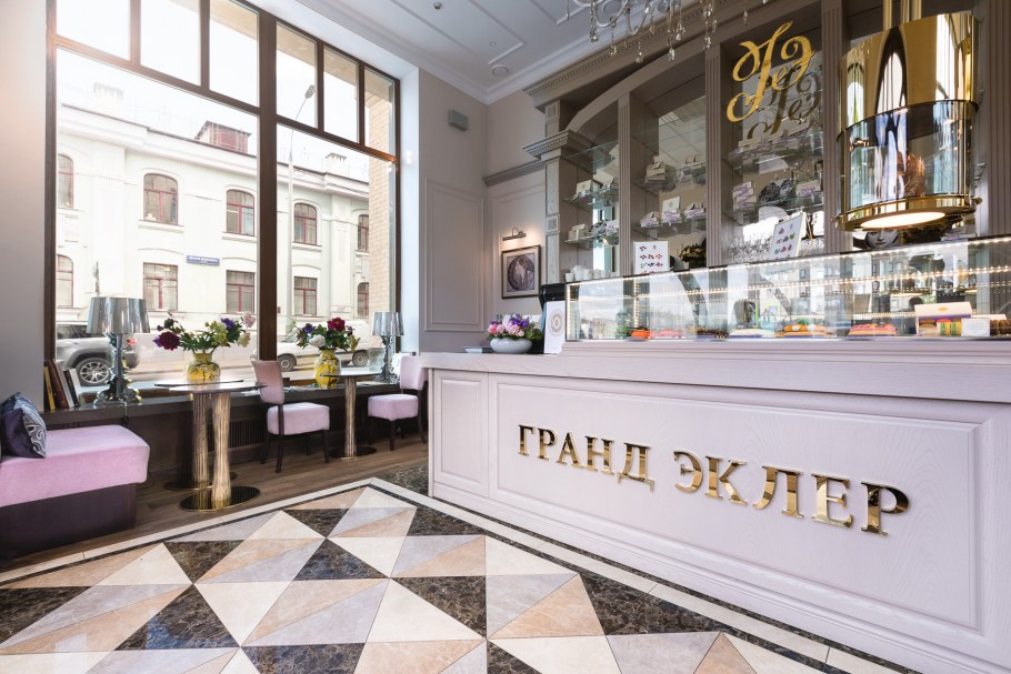 Интерьер пекарни