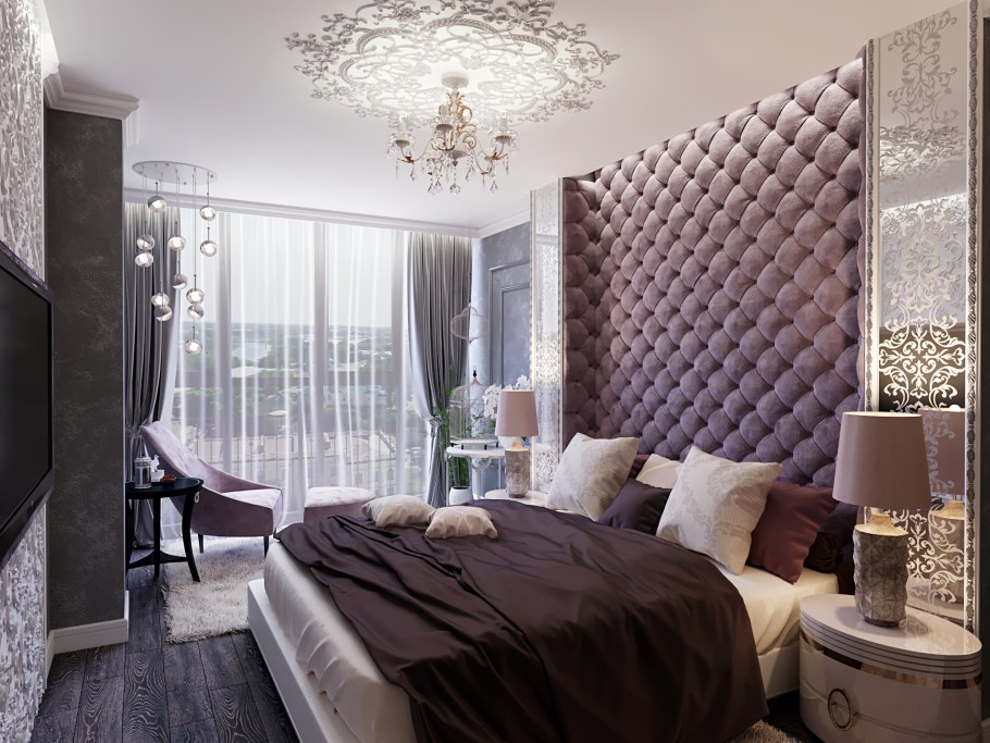 Спальня с вензелями