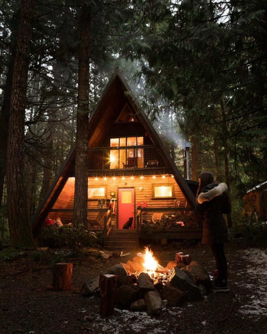 Уютный домик в лесу