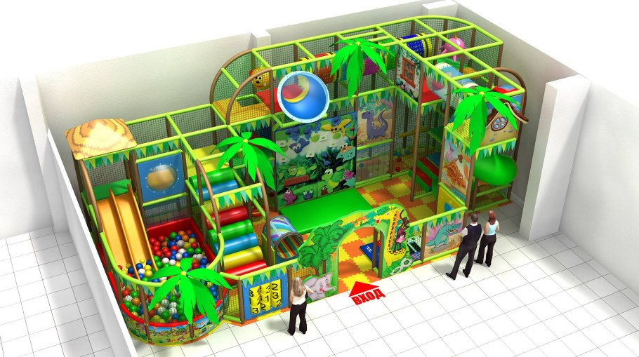 Детские игровые лабиринты