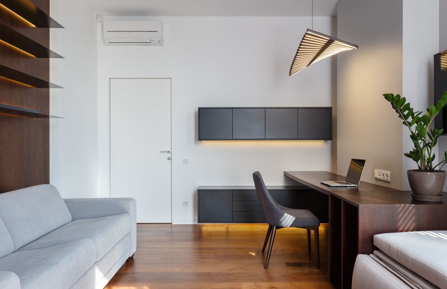 Статичная композиция в интерьере