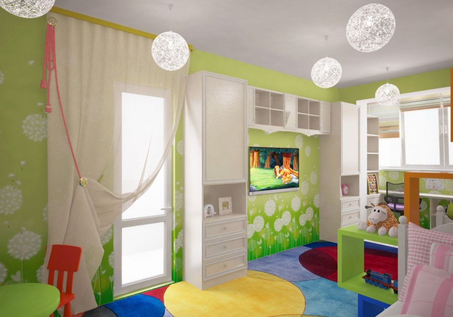Двушка с детской комнатой