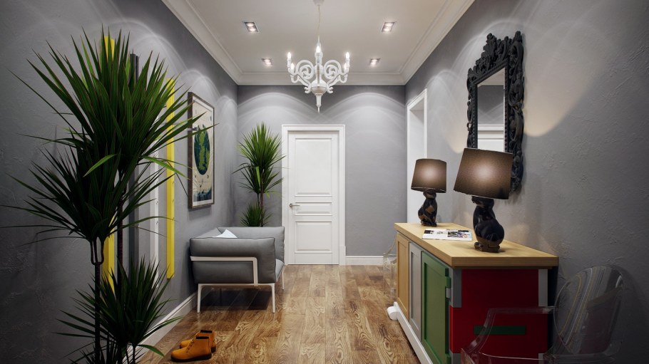 Цвет стен в коридоре