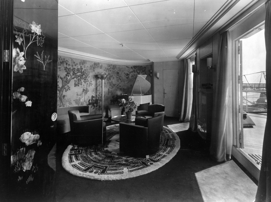 Нормандия интерьеры 1935