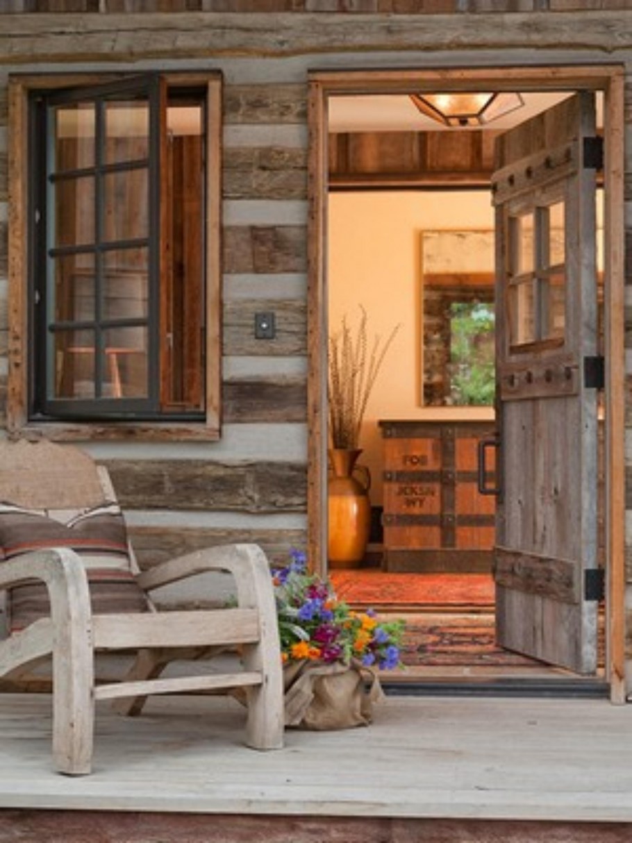 Лачуга без дверей с огромной кирпичной печью вдоль стены