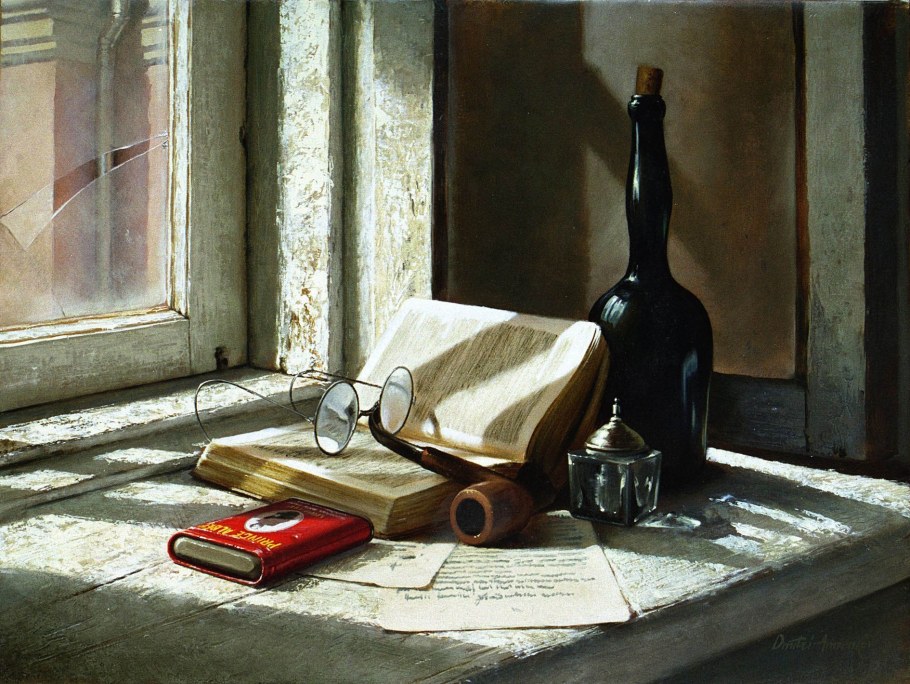 Натюрморт со стулом живопись