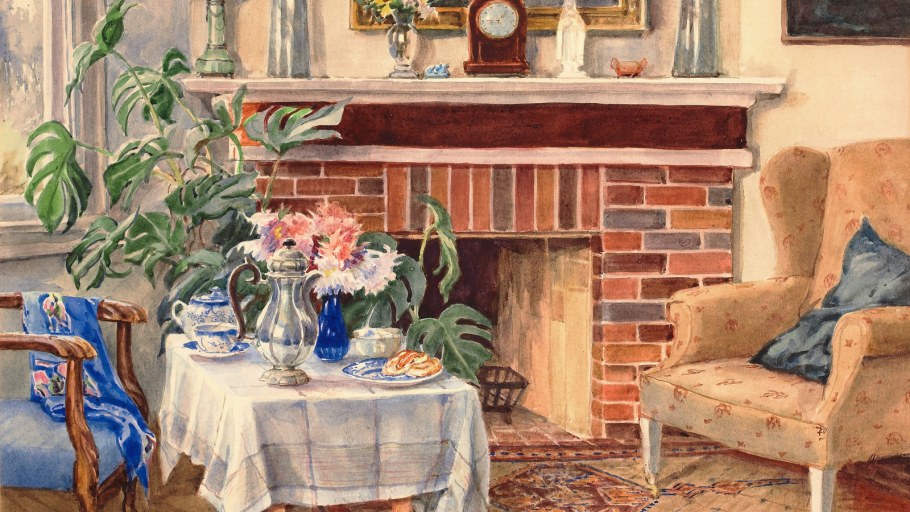 Художник Хабиров Рашит картина самовар