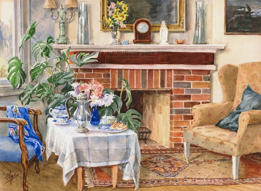 Тематический натюрморт весенние цветы