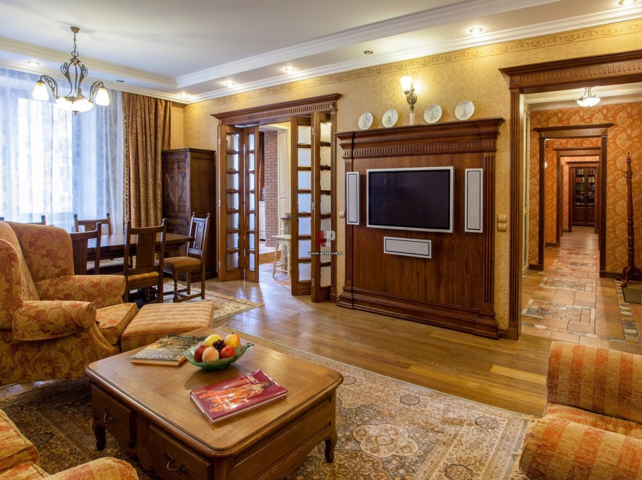 Гостиная в классическом английском стиле