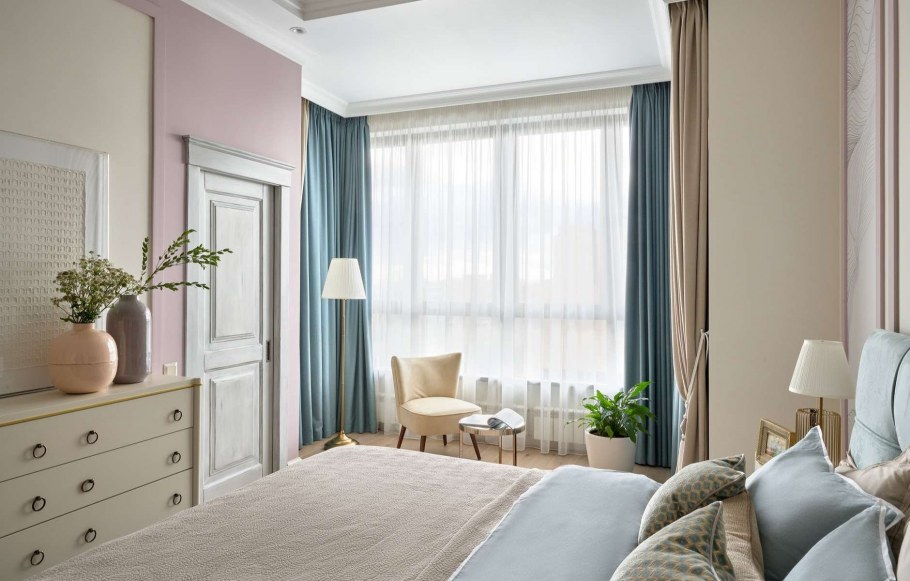 Интерьер в серых тонах благородный серый