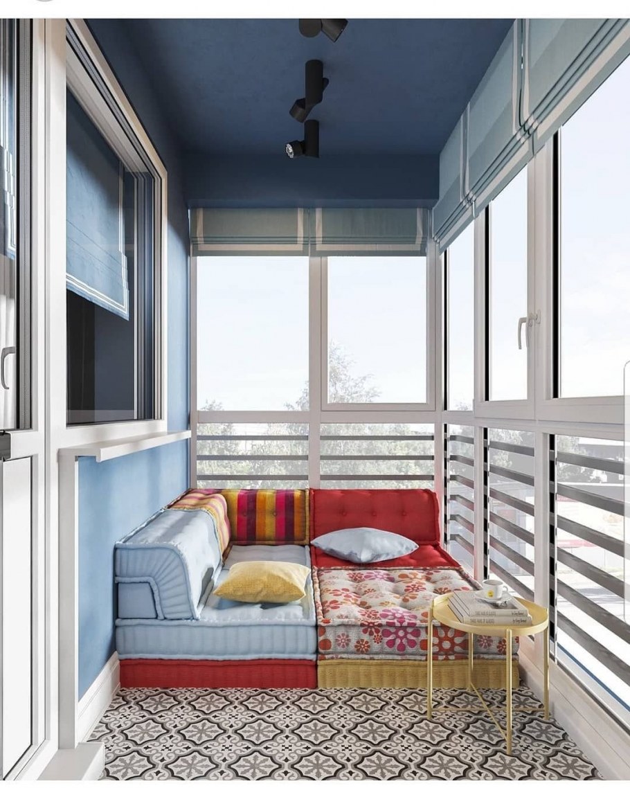 Интерьер лоджии