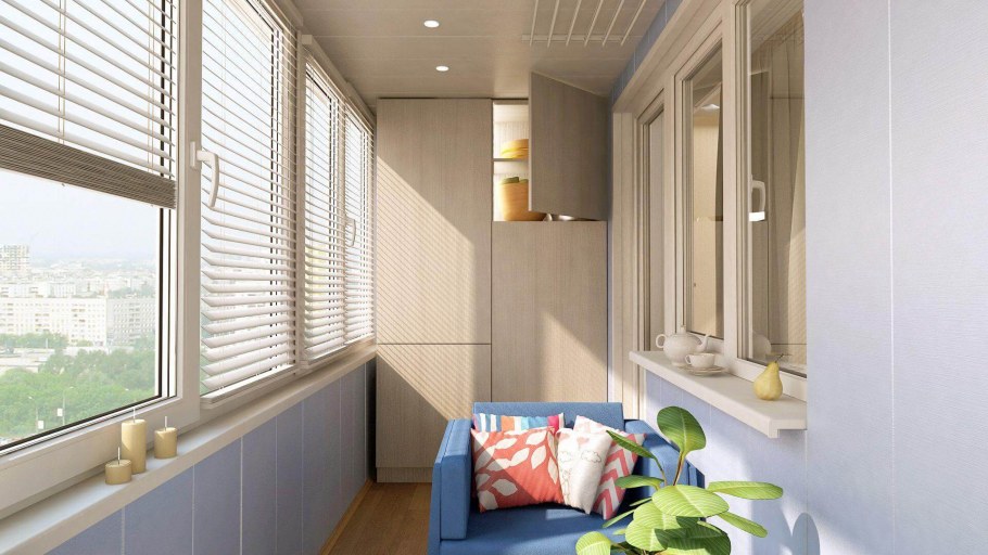 Витражное остекление лоджии