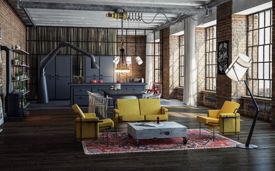 Кухня Loft Marchi Group