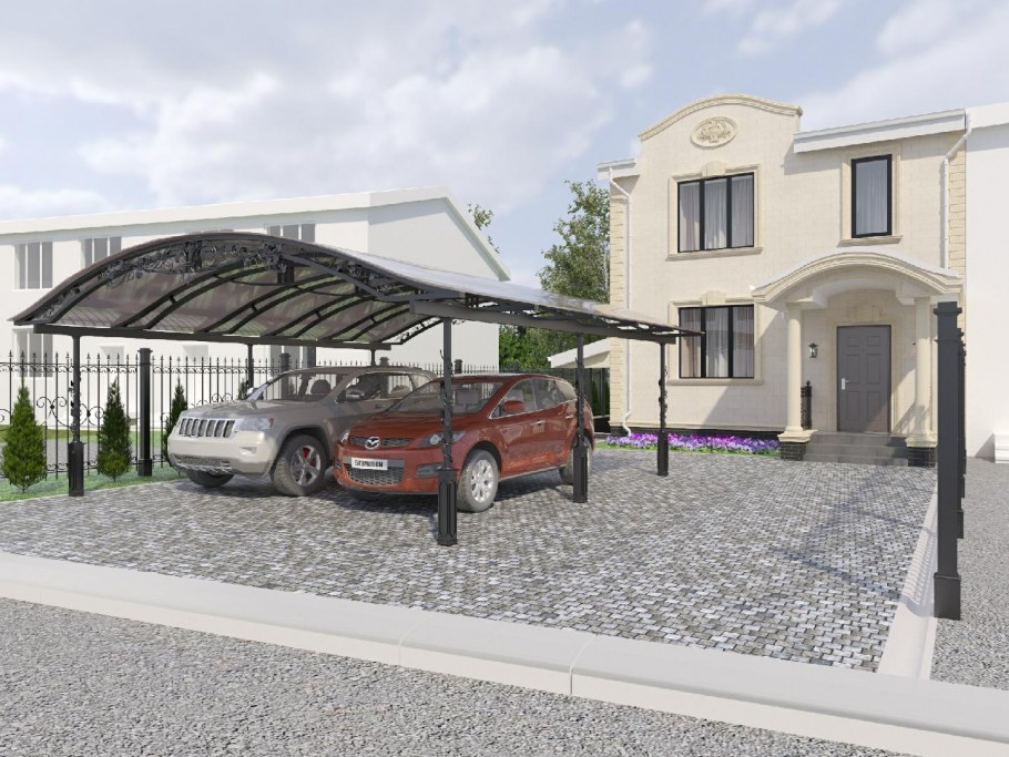 Проектирование навесов для автомобилей