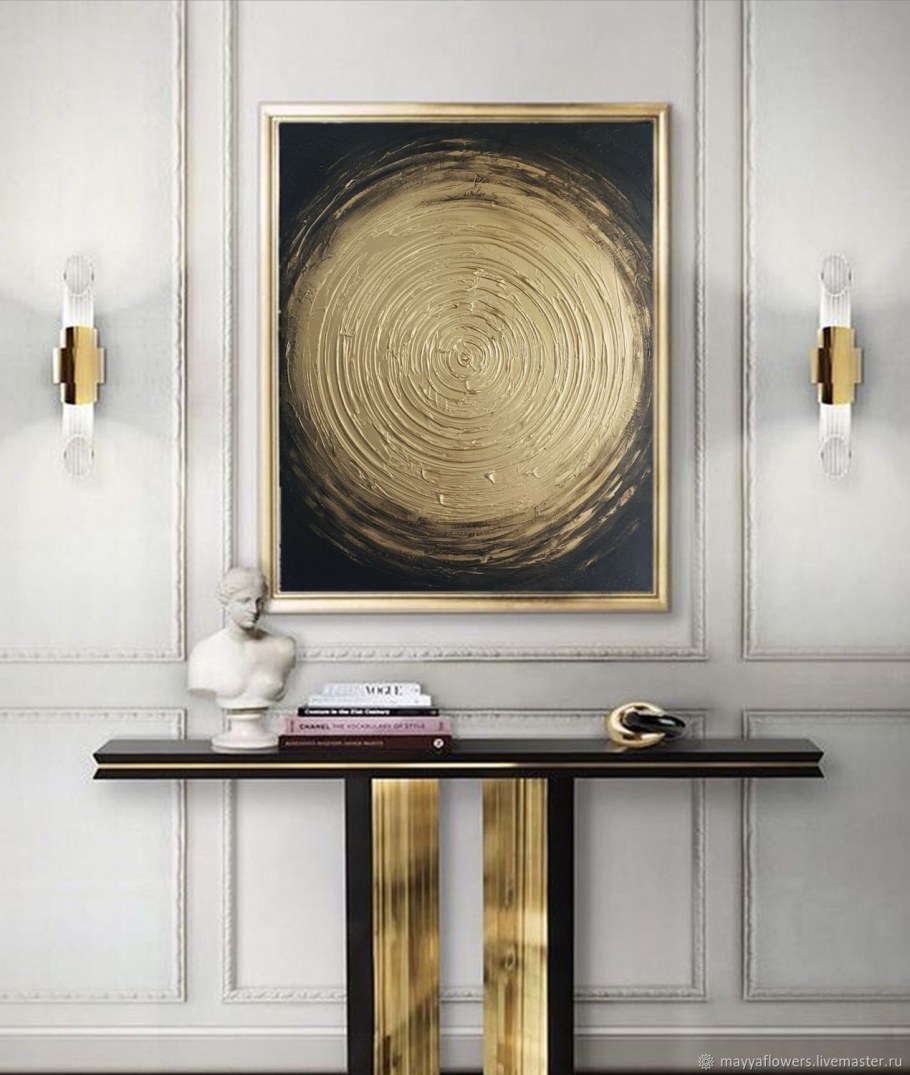 Интерьерная живопись поталь