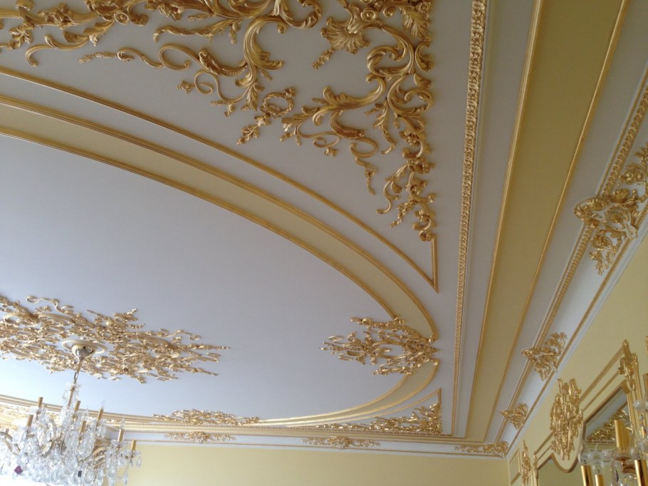 Техника золочения поталью