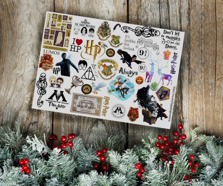 Стикеры новый год