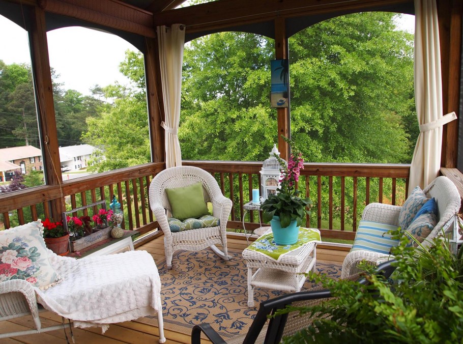 Летняя веранда на даче