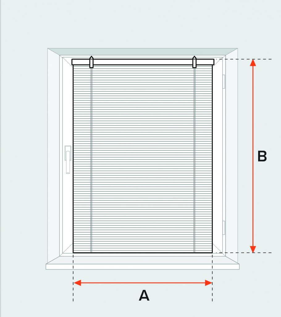 Размеры жалюзи на пластиковые окна