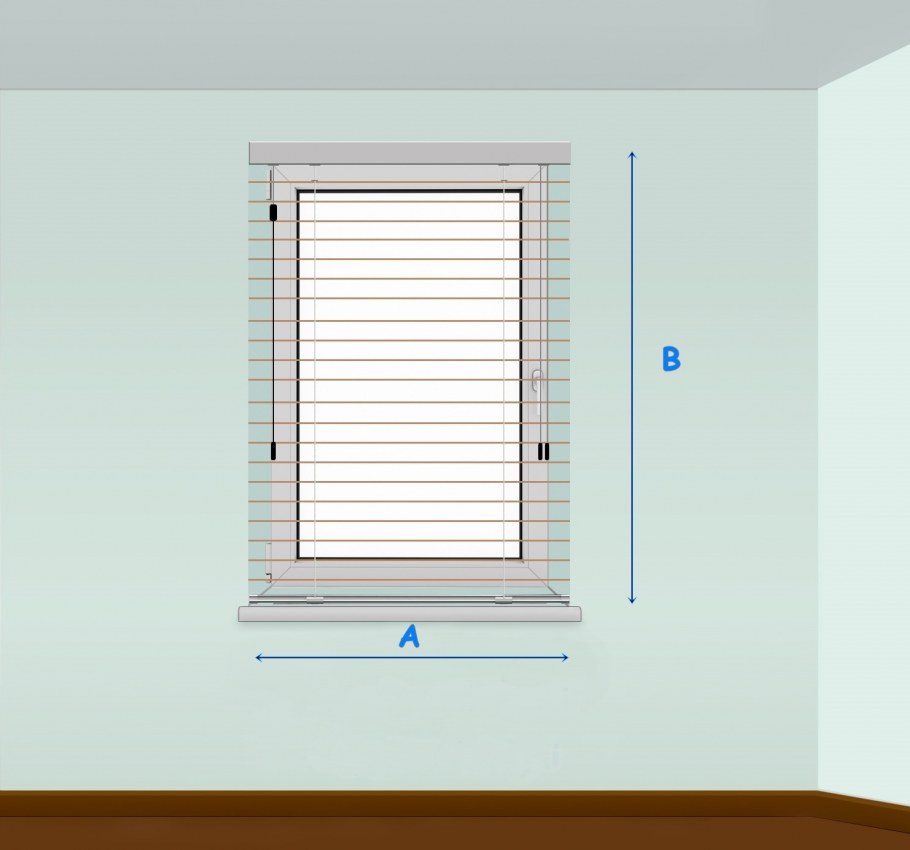 Замер горизонтальных железе 50 мм