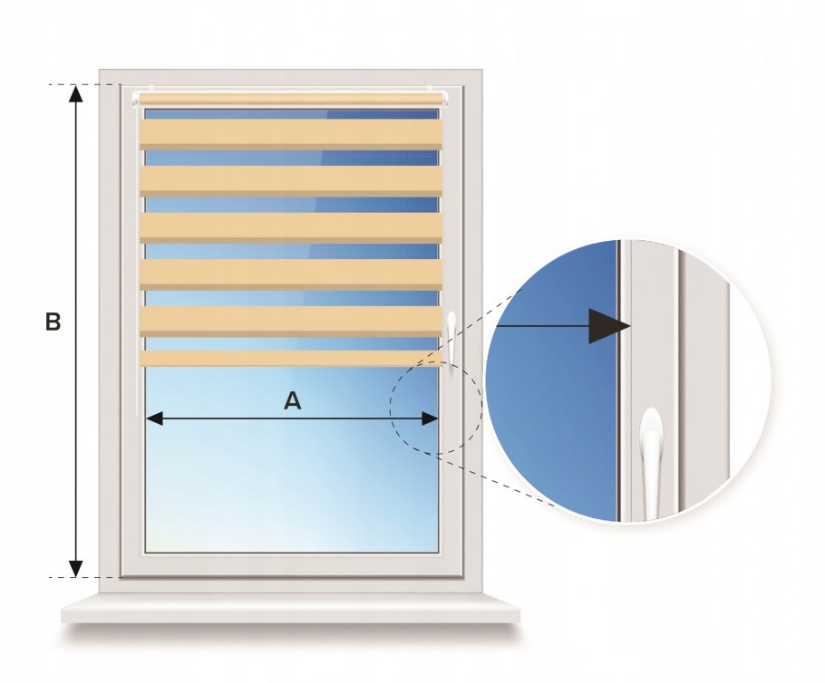 Жалюзи день ночь Размеры