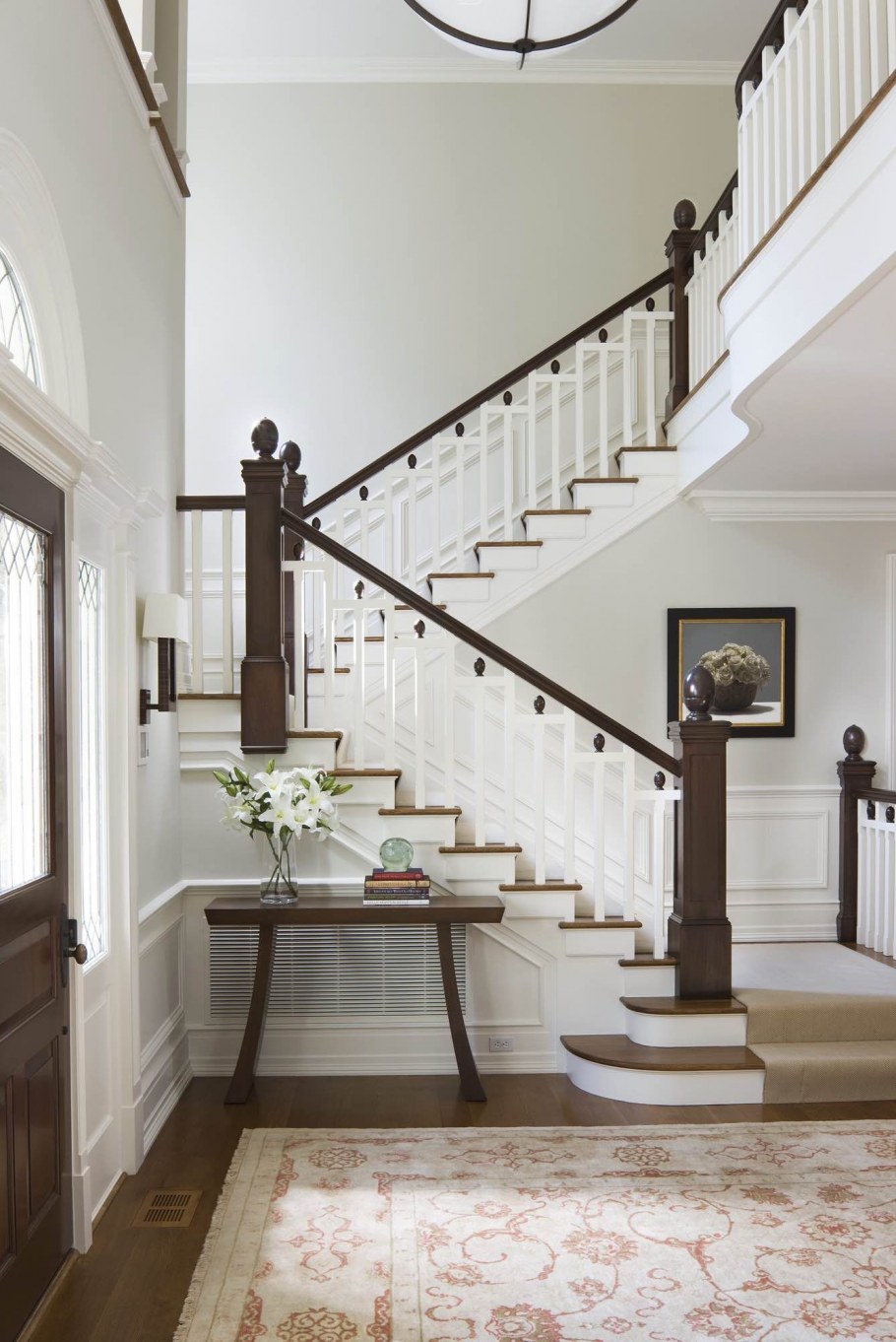 Лестница колониальный стиль