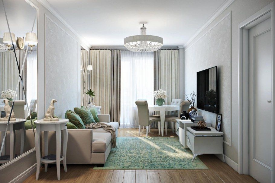 Дизайн квартиры 60 кв м