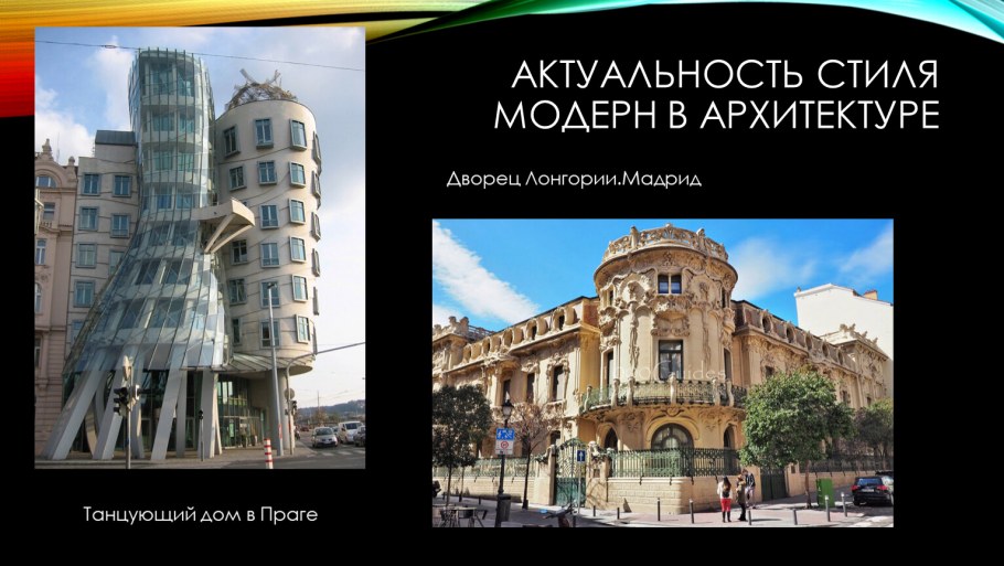 Презентация русский стиль в архитектуре Модерна