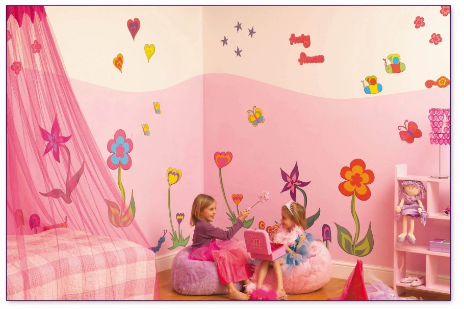 Идеи обоев для детской