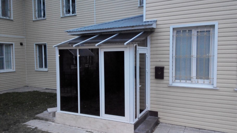 Крыльцо с тамбуром