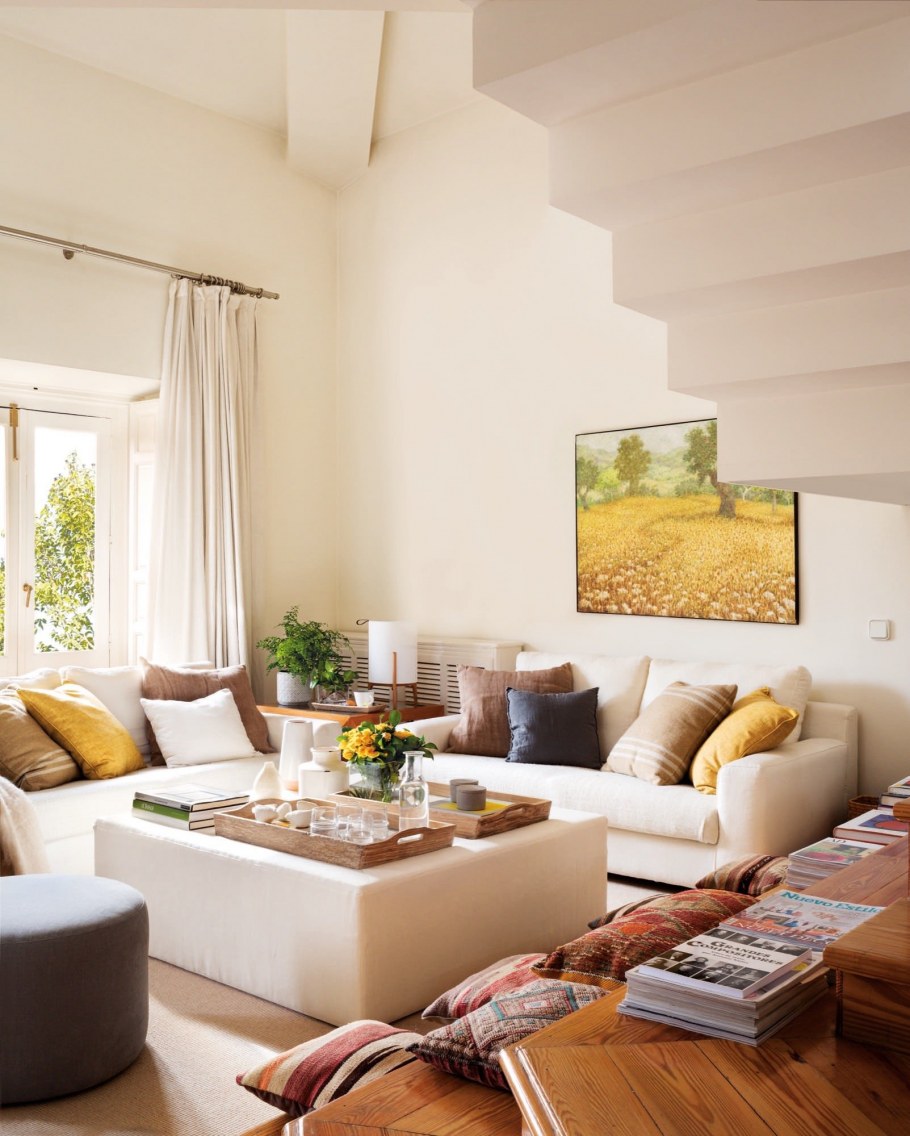 Обстановка гостиной комнаты