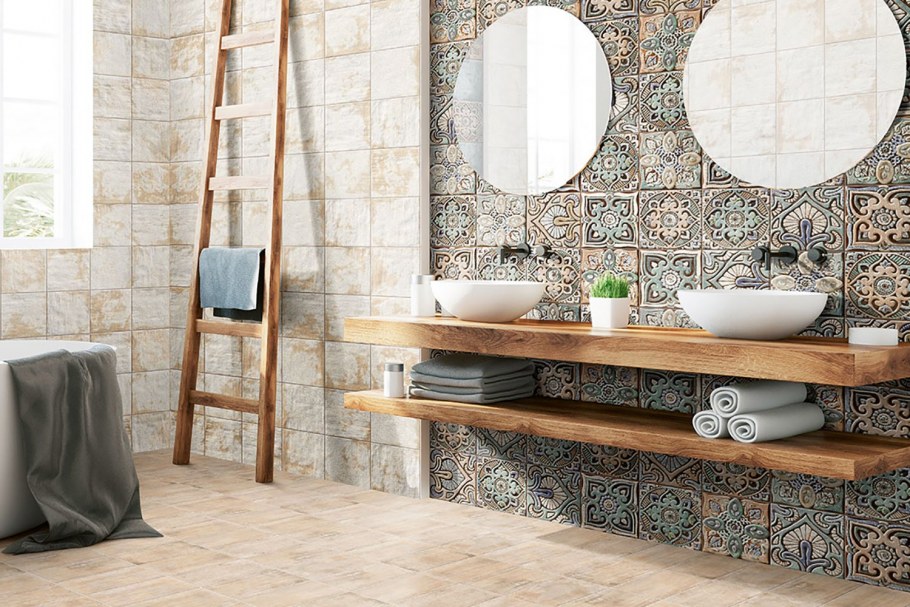 Керамическая плитка в средиземноморском стиле