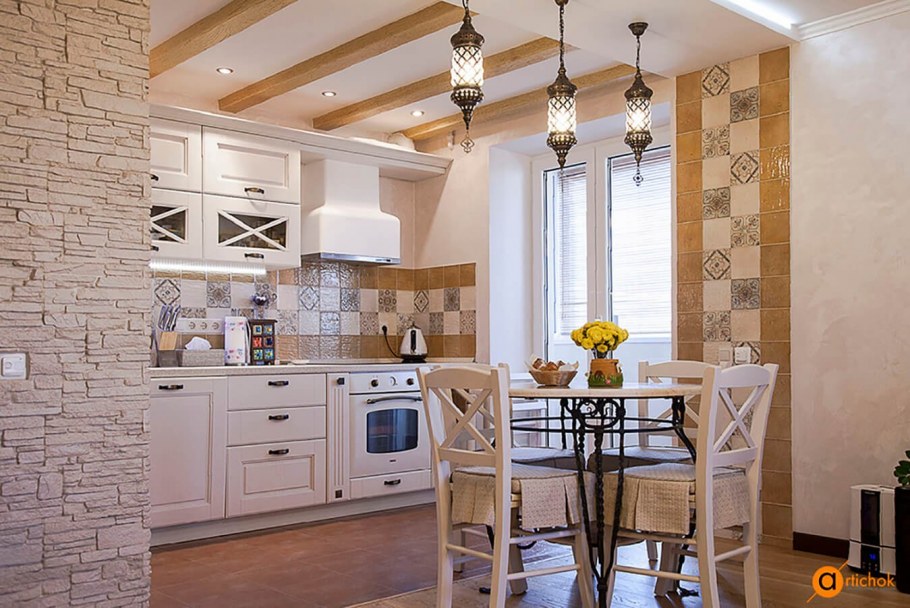 Ванная в колониальном стиле