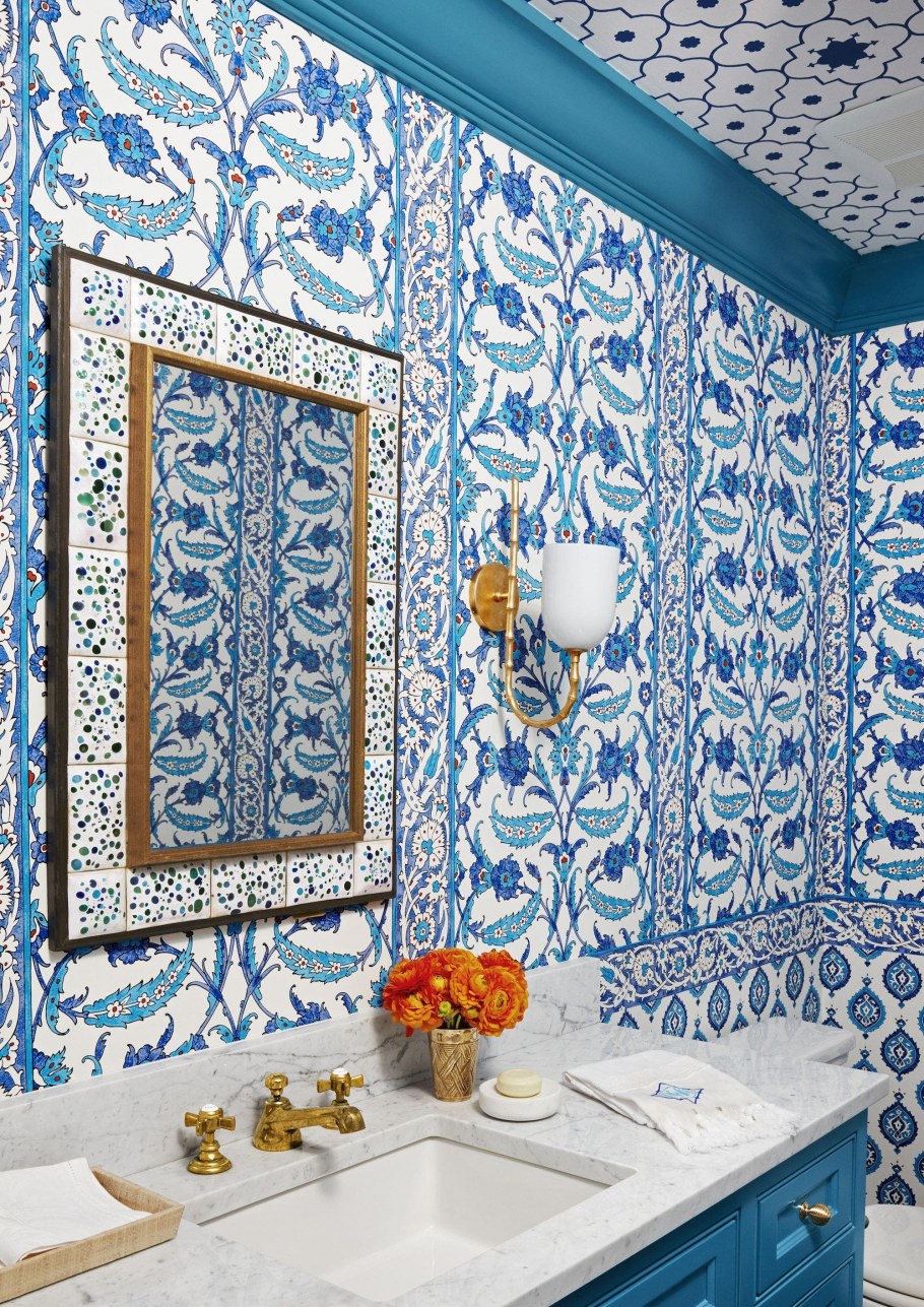 Средиземноморский интерьер изразцы