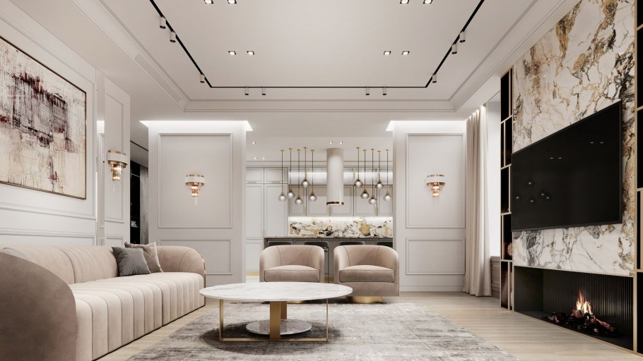 Lumien Hall Barumini в интерьере квартиры