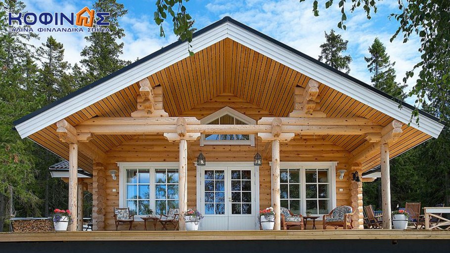 Веранда с камином