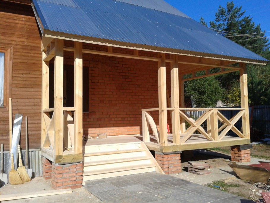 Деревянная терраса