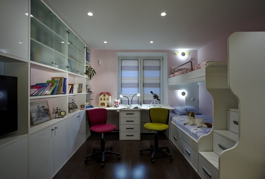 Маленькая комната для двоих детей