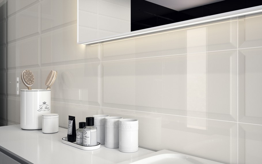 Creto Brilliant White w m 30*90 r Glossy 1