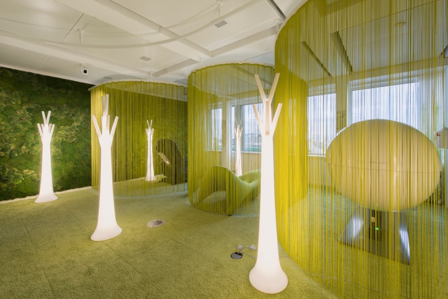 Зона релакса в офисе