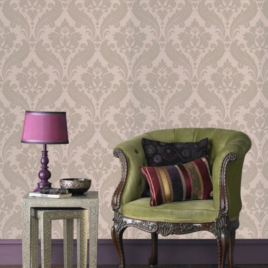 Чертополоховый цвет в интерьере