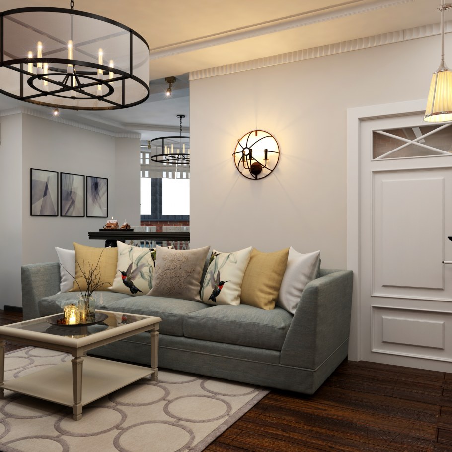 Бирюзовый диван