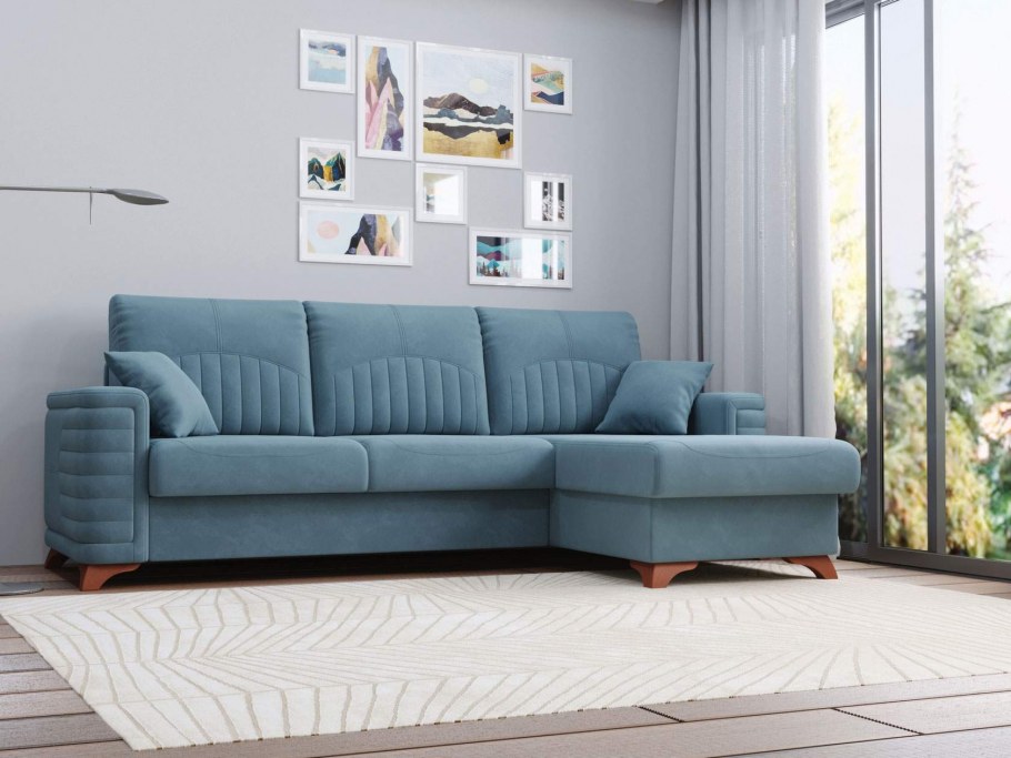 Квартира интерьер с кожаным диваном