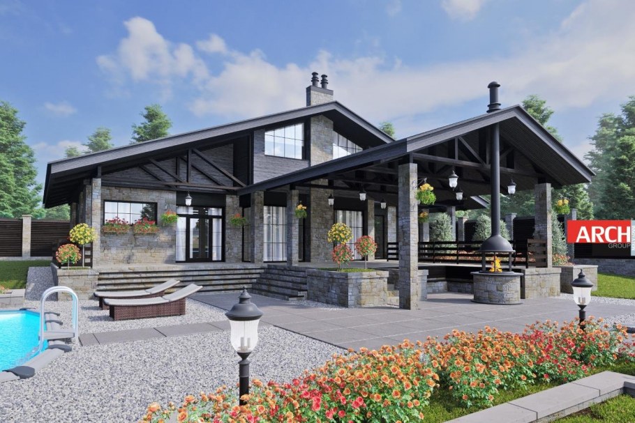 Коттедж Модерн Шале