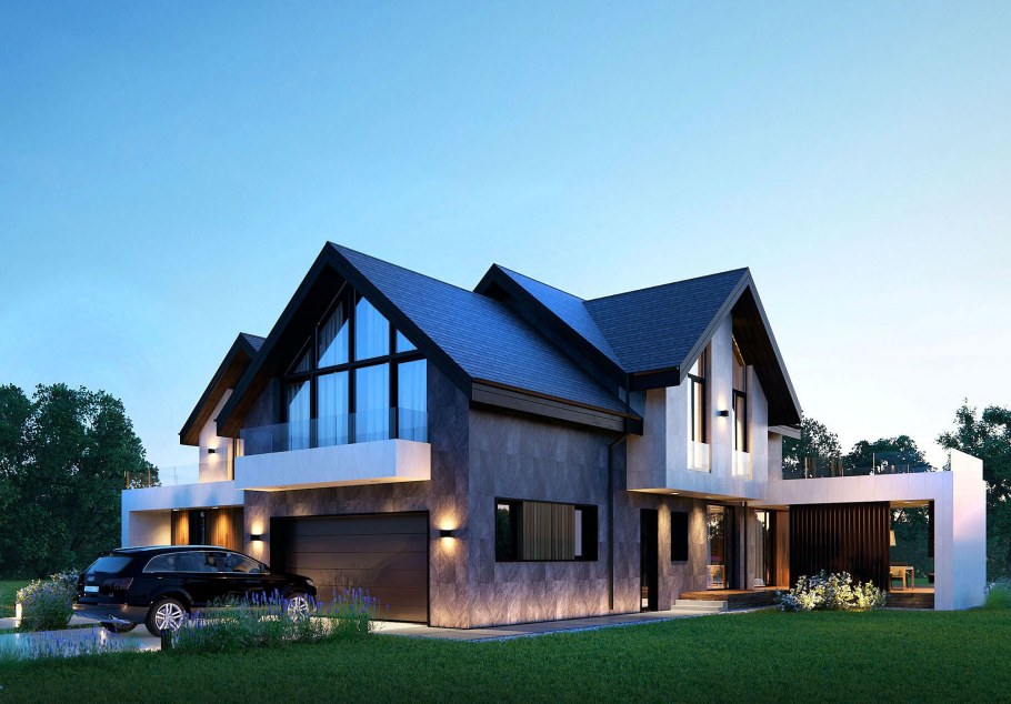 Современные коттеджи